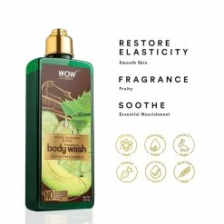 WOW Skin Science Melon, Cucumber & Aloe Foaming Body Wash Bath & Body