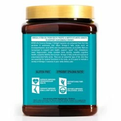 WOW Life Science Omega-3 1500mg Capsules With Fish Oil - EPA 270 + DHA 180 Enriched