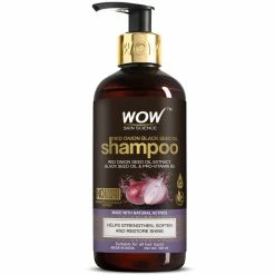 WOW Skin Science Onion Shampoo For Hair Growth And Hair Fall Control