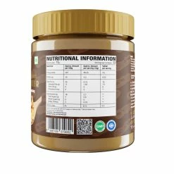 WOW Skin Science Creamy Unsweetened Peanut Butter - 500 Gm Nutrition