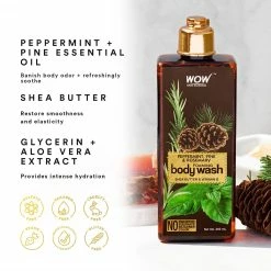 WOW Skin Science Peppermint, Pine & Rosemary Foaming Body Wash