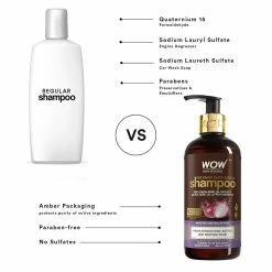 WOW Skin Science Red Onion Black Seed Oil Shampoo & Conditioner Kit With Red Onion Seed Oil Extract, Black Seed Oil & Pro-Vitamin B5 (Shampoo + Conditioner)