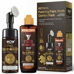 WOW Skin Science Retinol Face Wash For Fine Lines, Age Spots & Blemishes