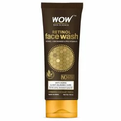 WOW Skin Science Retinol Face Wash For Fine Lines, Age Spots & Blemishes