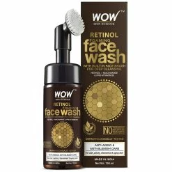 WOW Skin Science Retinol Face Wash For Fine Lines, Age Spots & Blemishes