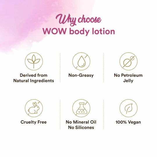 WOW Skin Science Bath & Body Himalayan Rose Body Lotion