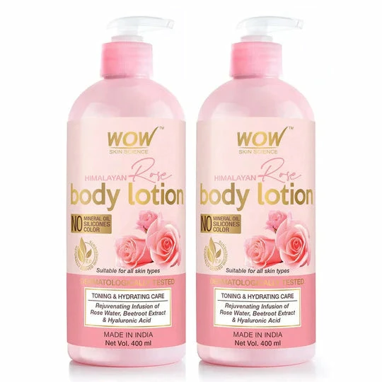WOW Skin Science Bath & Body Himalayan Rose Body Lotion