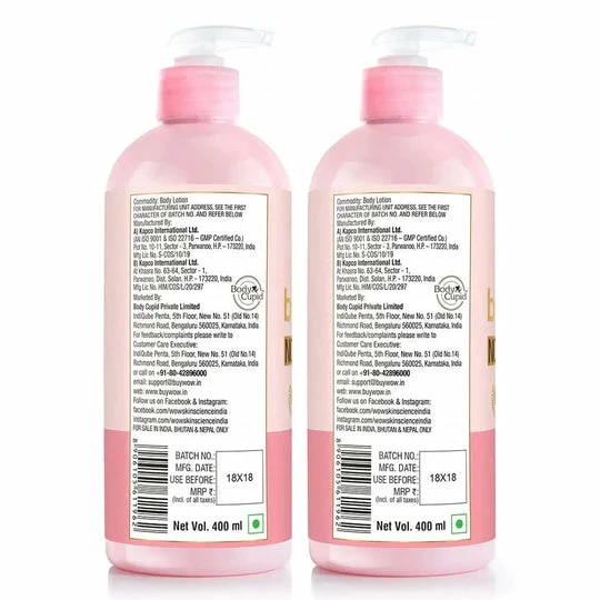 WOW Skin Science Bath & Body Himalayan Rose Body Lotion