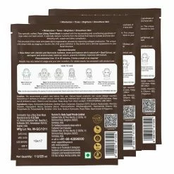 WOW Skin Science Sheet Face Mask Himalayan Rose Natural Cupra Fiber Face Lifting Sheet Mask - Skin Brightening, Skin Smoothening And Skin Toning