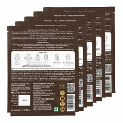 WOW Skin Science Sheet Face Mask Himalayan Rose Natural Cupra Fiber Face Lifting Sheet Mask - Skin Brightening, Skin Smoothening And Skin Toning