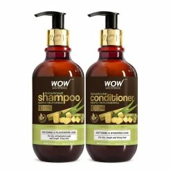 WOW Skin Science Sugarcane Shampoo + Sugarcane Conditioner - 600 Ml Ingredients