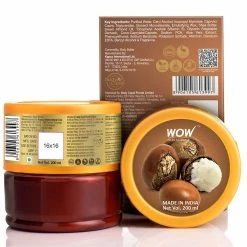 WOW Skin Science Bath & Body Raw African Shea Body Butter - No Parabens, Silicones, Mineral Oil & Color - 200 Ml