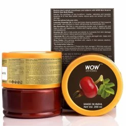 WOW Skin Science Bath & Body Stretch Care Body Butter - No Parabens, Silicones, Mineral Oil & Color - 200 Ml