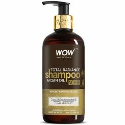 WOW Skin Science Hair Total Radiance No Parabens, Sulphate & Silicone Shampoo - 300 Ml