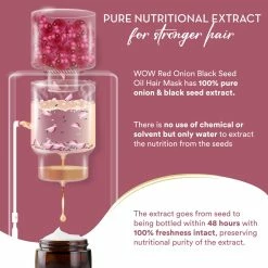 WOW Skin Science Onion Hair Mask For Hair Growth, Hair Fall & Damaged Hair - 200 Ml