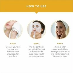 WOW Skin Science Niacinamide Natural Fiber Cupra Face Lifting Sheet Mask - Reduces Blemishes , Restores Skin Barrier And Regulates Sebum Sheet Face Mask