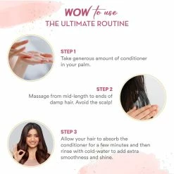 WOW Skin Science Onion Conditioner For Hair Fall Control, Hair Growth, Dry & Frizzy Hair