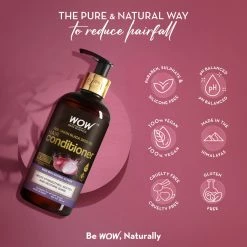 WOW Skin Science Onion Conditioner For Hair Fall Control, Hair Growth, Dry & Frizzy Hair