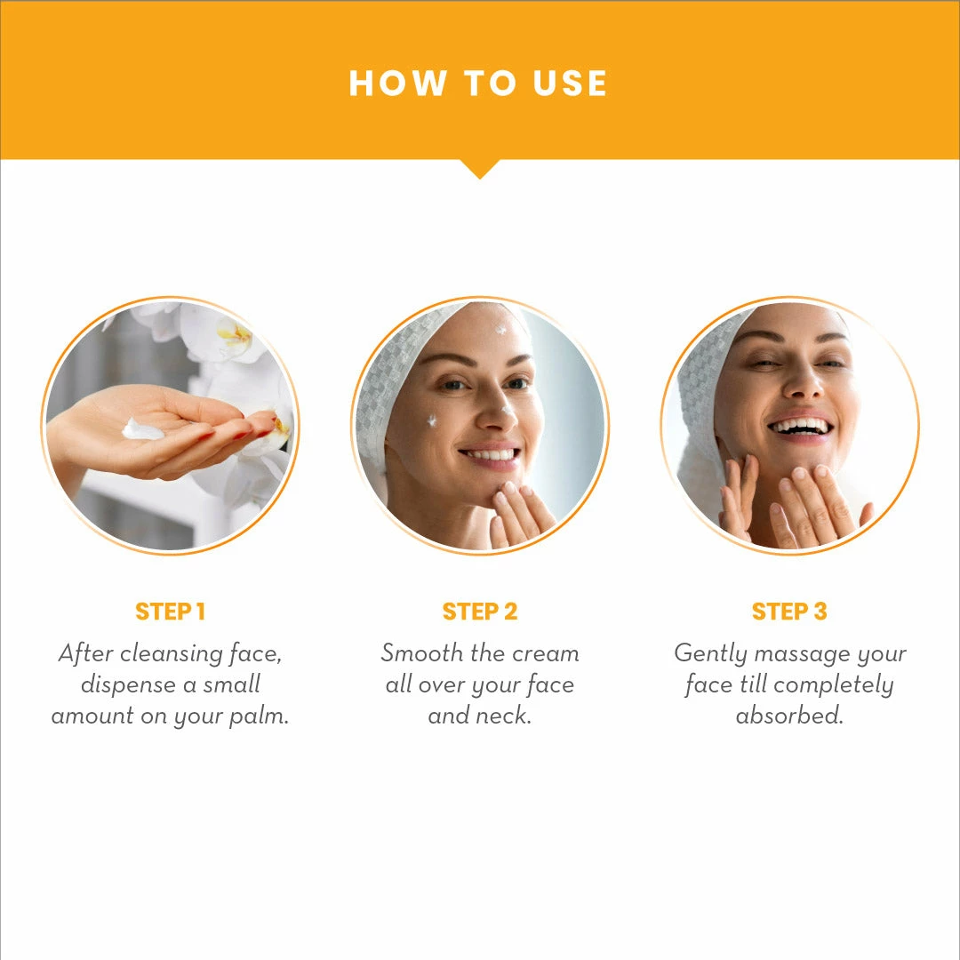 WOW Skin Science Vitamin C Face Cream For Skin Brightening And Moisturizing - 50mL