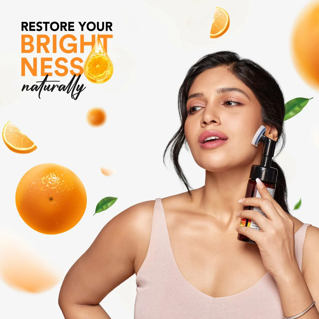 WOW Skin Science Vitamin C Foaming Face Wash For Skin Brightening