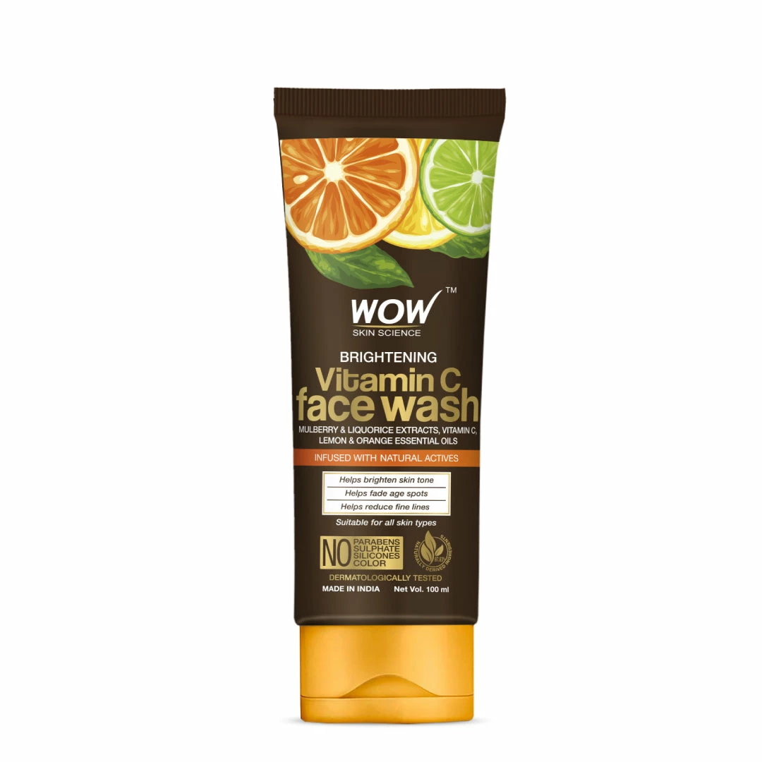 WOW Skin Science Vitamin C Foaming Face Wash For Skin Brightening