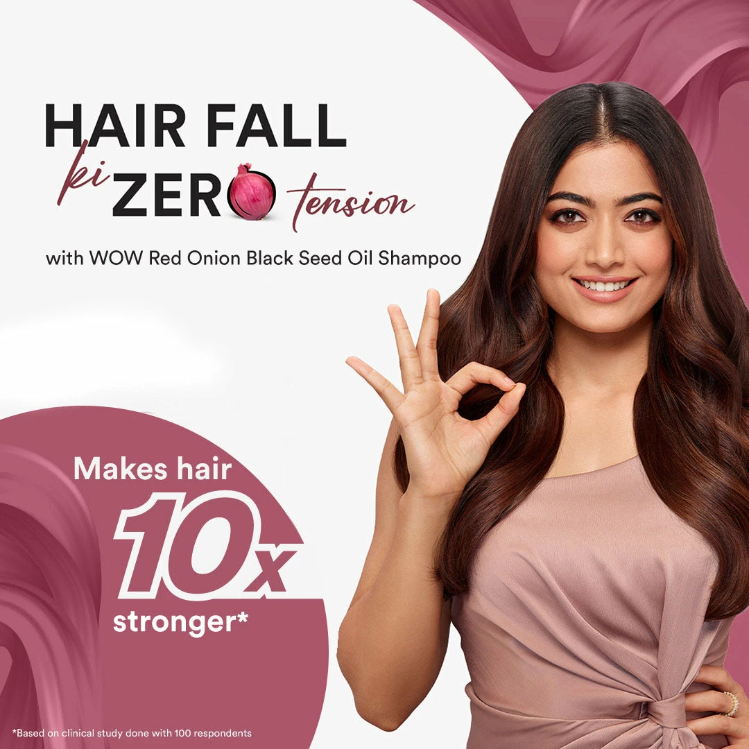 WOW Skin Science Onion Shampoo For Hair Growth And Hair Fall Control
