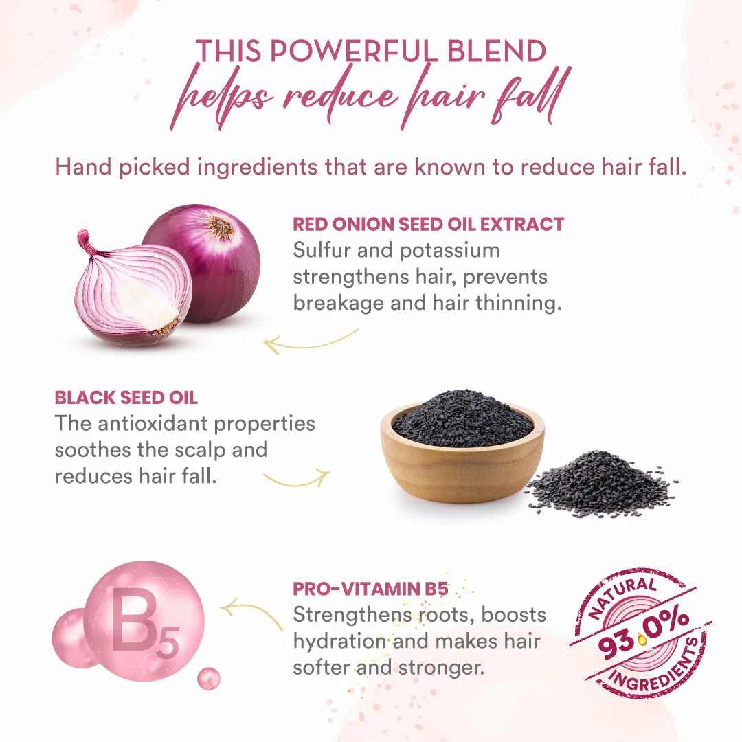 WOW Skin Science Onion Shampoo For Hair Growth And Hair Fall Control