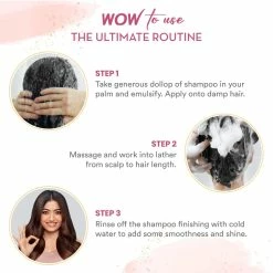 WOW Skin Science Onion Shampoo For Hair Growth And Hair Fall Control