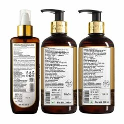 WOW Skin Science Ultimate Moroccan Argan Oil Hair Kit - Shampoo - Conditioner - Hair Oil Ingredients