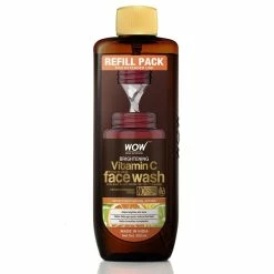 WOW Skin Science Brightening Vitamin C Foaming Face Wash Refill Pack - With Natural Actives - For Skin Brightening And Smooth Skin