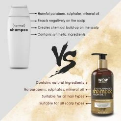 WOW Skin Science Hair Total Radiance No Parabens, Sulphate & Silicone Shampoo - 300 Ml