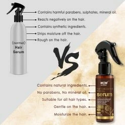 WOW Skin Science Hair Loss Control Therapy Serum - No Parabens, Mineral Oil, Silicones & Fragrances - 100 Ml