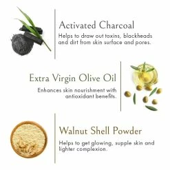 WOW Skin Science Activated Charcoal Face Scrub For Exfoliation, Oil Control & Deep Cleansing