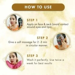 WOW Skin Science Activated Charcoal Face Scrub For Exfoliation, Oil Control & Deep Cleansing