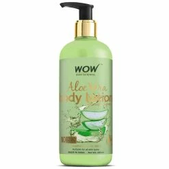 WOW Skin Science Aloe Vera Body Lotion (Ultra Light) For Dry Skin Bath & Body