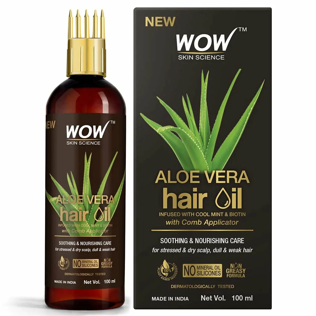 WOW Skin Science Aloe Vera Hair Oil