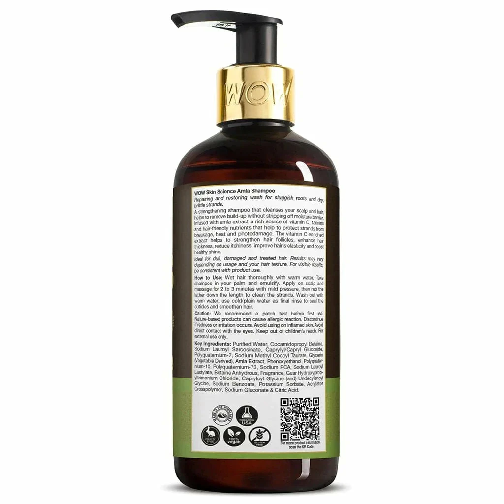WOW Skin Science Amla Shampoo