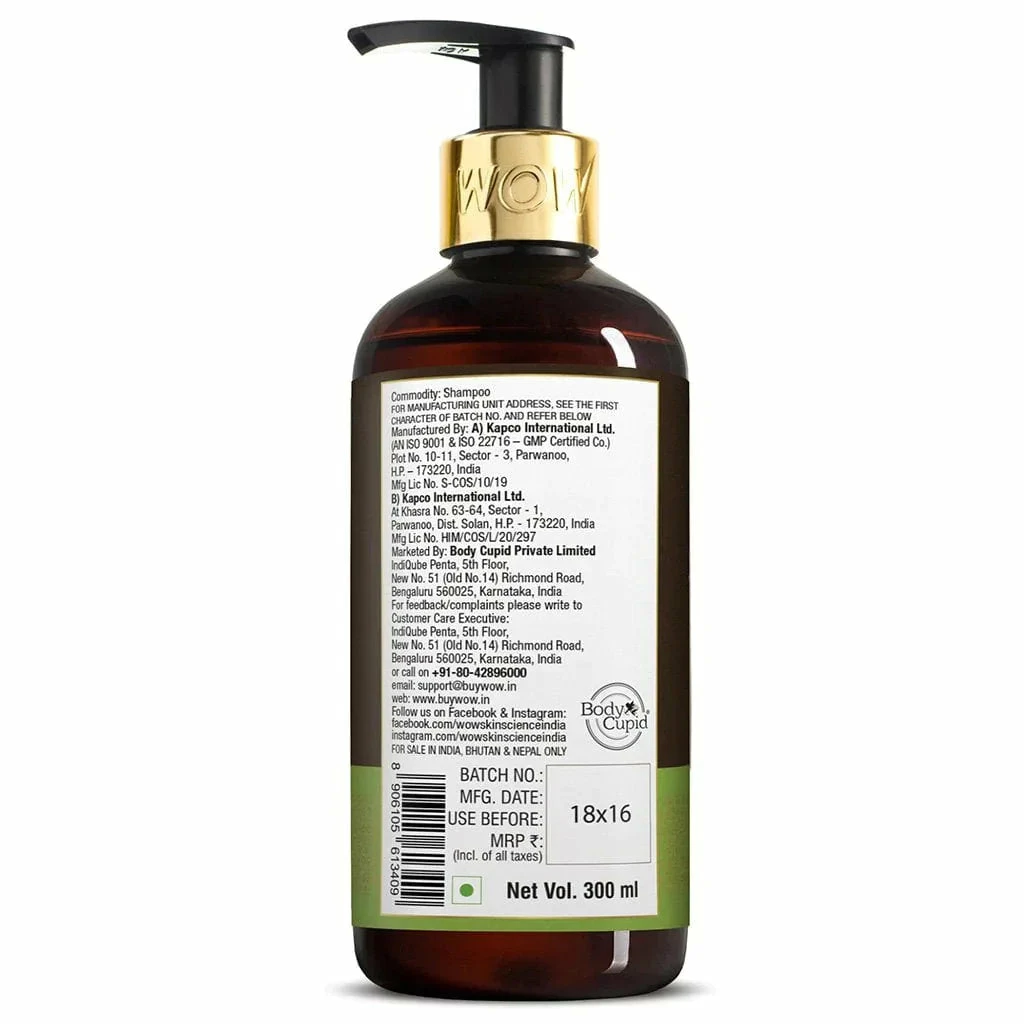 WOW Skin Science Amla Shampoo