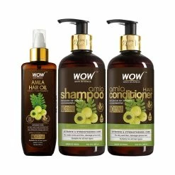 WOW Skin Science Hair Combo Kit Amla Hair Care Kit