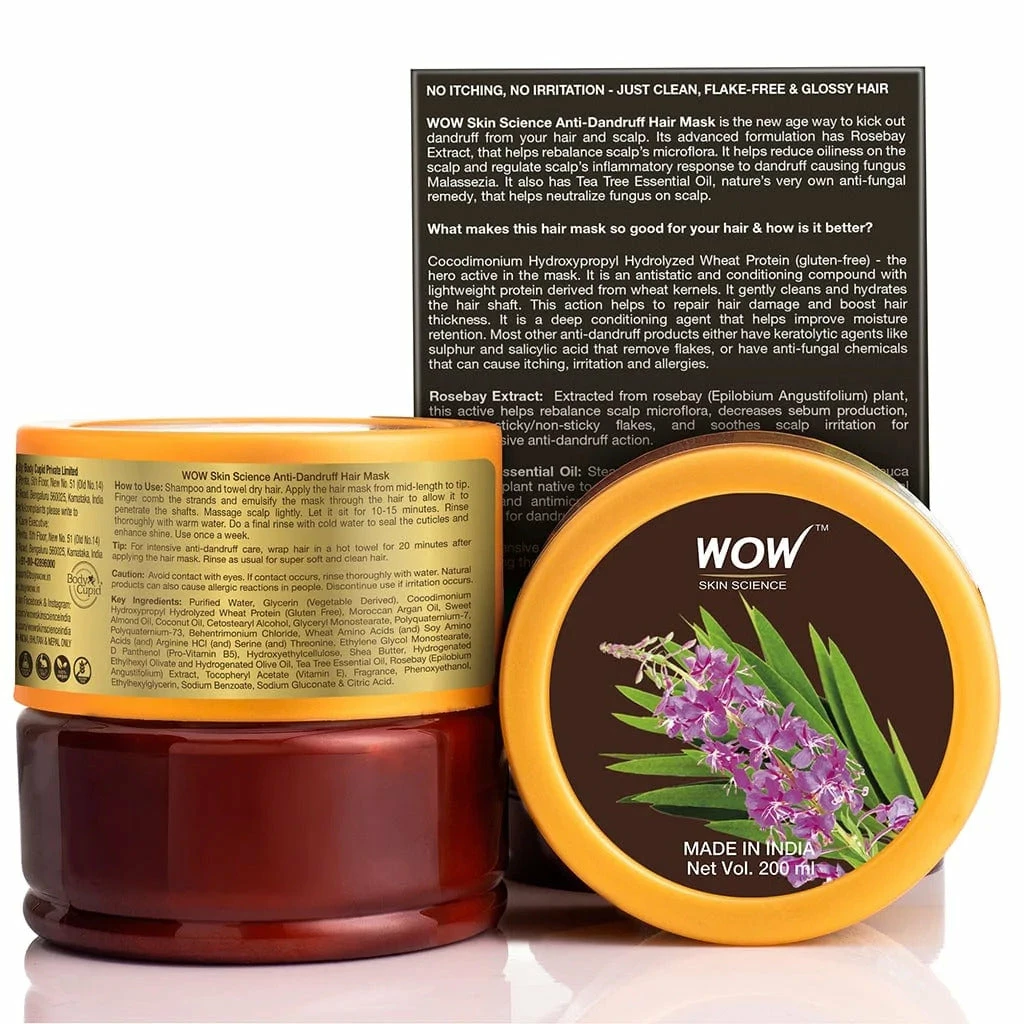 WOW Skin Science Anti-Dandruff Hair Mask
