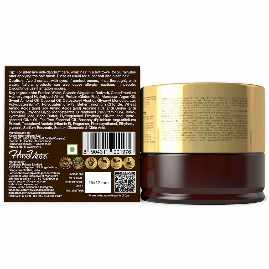 WOW Skin Science Anti-Dandruff Hair Mask