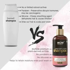 WOW Skin Science FRIZZ DEFY LUSTER - ANTI FRIZZ SHAMPOO
