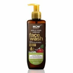 WOW Skin Science Apple Cider Vinegar Foaming Face Wash With Built-In Brush