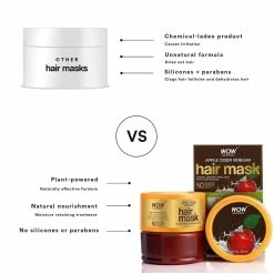 WOW Skin Science Apple Cider Vinegar Hair Mask For Dandruff & Hair Growth