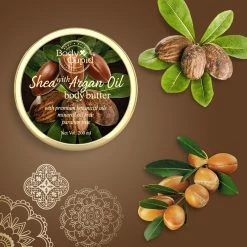 Bath & Body Shea With Argan Oil Body Butter By Body Cupid - 200 Ml