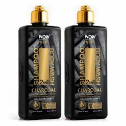 WOW Skin Science Hair Charcoal 2-In-1 Shampoo + Body Wash