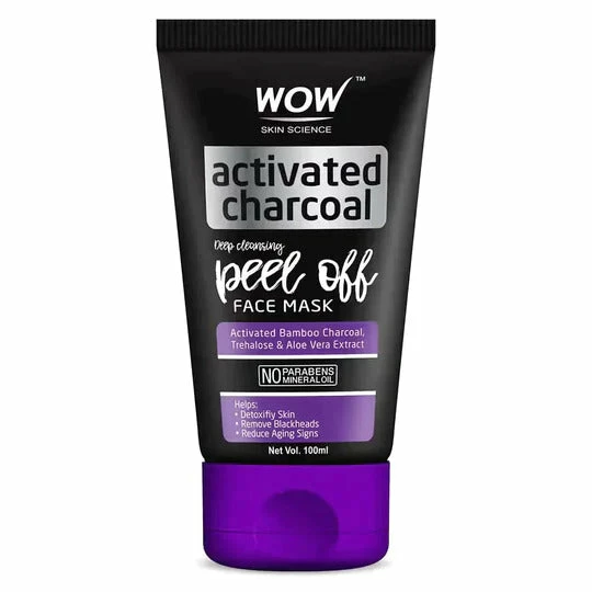 WOW Skin Science Activated Charcoal Peel Off Mask