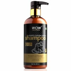 WOW Skin Science Activated Charcoal & Keratin Shampoo - 500 Ml Hair