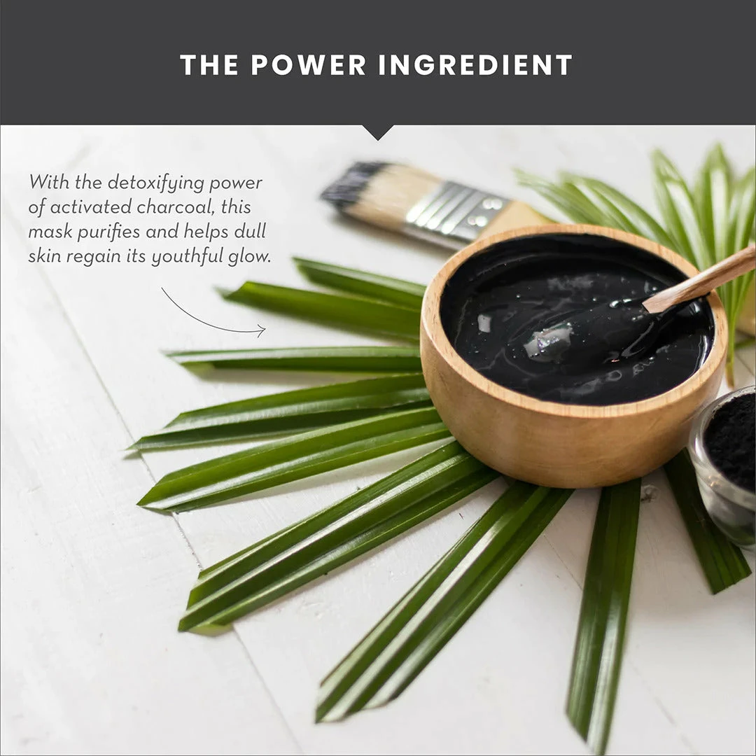 Wow Skin Science Activated Charcoal Face Lifting Sheet Mask - For Skin Purification And Skin Hydration