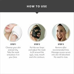 Wow Skin Science Activated Charcoal Face Lifting Sheet Mask - For Skin Purification And Skin Hydration